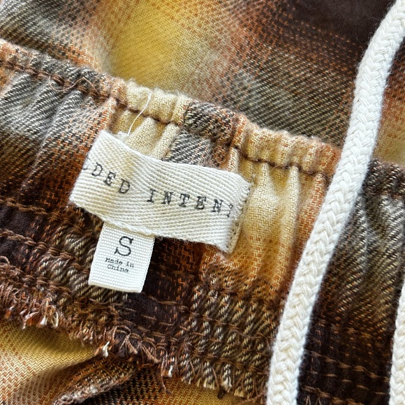Gilded Intent plaid joggers cargo slouchy baggy pants - Picture 5 of 13